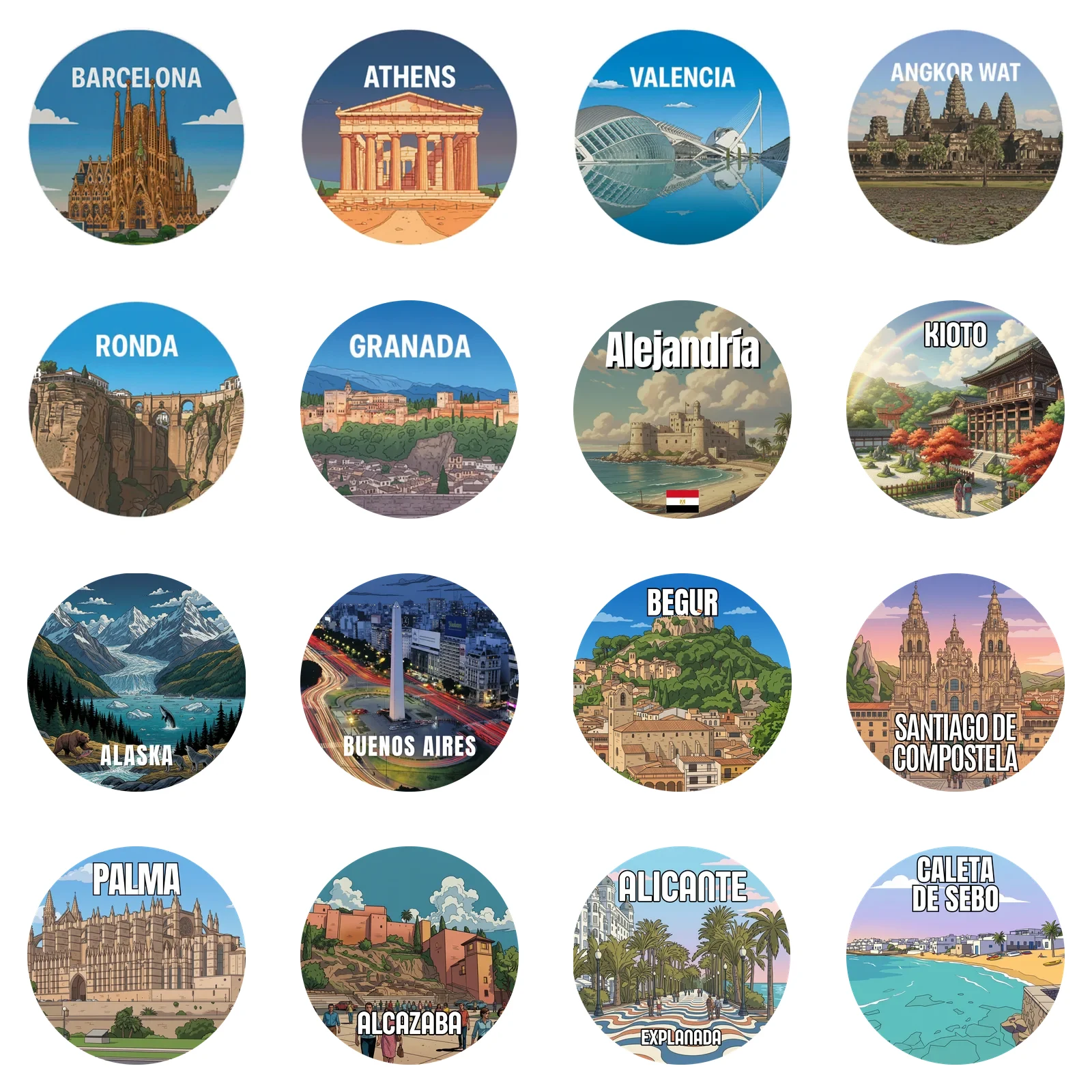 Colección Personalizada JOURNIQ · 25 stickers, imagen 1 de 2